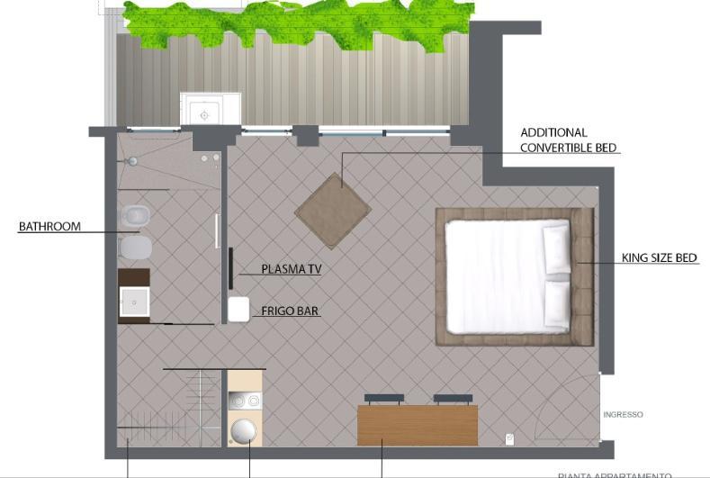 San Babila Suite Milan Room photo